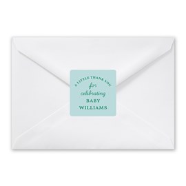 A Little Thank You - Envelope Seals