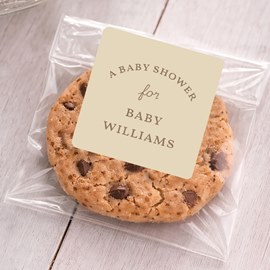 Simple Type - Baby Shower Sticker