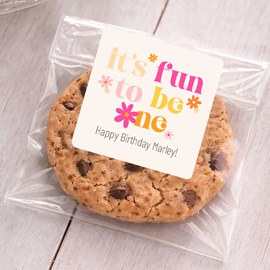 Fun to Be One - Birthday Sticker