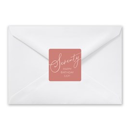 Script Year - Envelope Seals