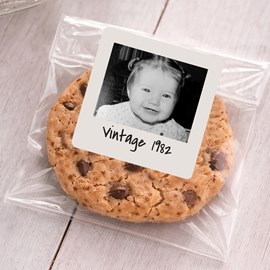 Vintage - Birthday Sticker