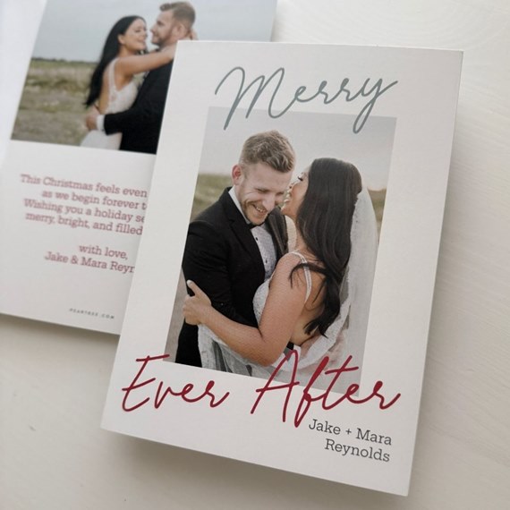 photo placeholder with decorative text