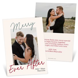 Merry Ever After - Christmas Card