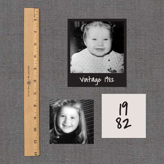 collage of vintage photos with text areas