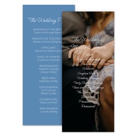 Simply Sweet - Wedding Program