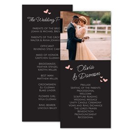 Sweetheart - Wedding Program