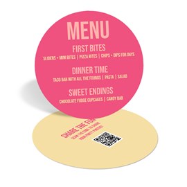 Bright Side - Menu Card