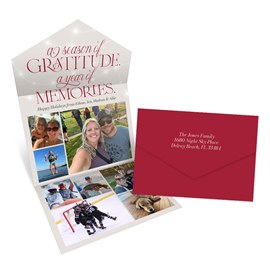 Season of Gratitude - Seal & Send Christmas Card