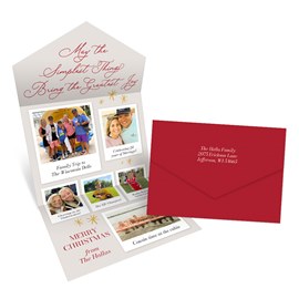 Greatest Joys - Seal & Send Christmas Card