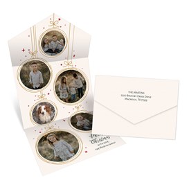 Precious Ornaments - Seal & Send Christmas Card