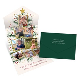 Family Tree - Seal & Send Christmas Card