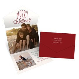 Christmas Cheer - Seal & Send Christmas Card