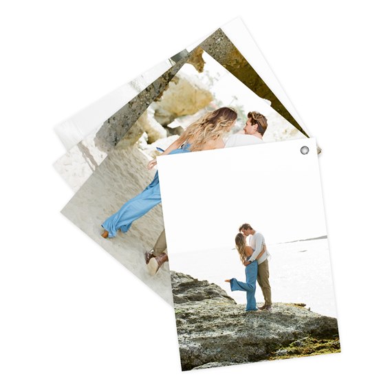 photo placeholder with soft white borders