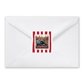 Festive Stripes - Envelope Seals
