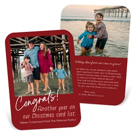 Christmas List - Christmas Card