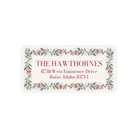 Botanical Border - Address Labels
