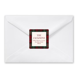 Timeless Plaid - Address Labels