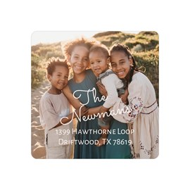 Simple Cursive - Address Labels