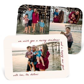 Wrapping Text - Christmas Card