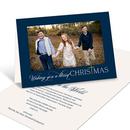 Blessed Christmas - Christmas Card