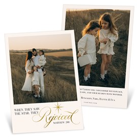 Rejoiced - Christmas Card