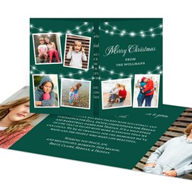 Glowing Lights - Christmas Card