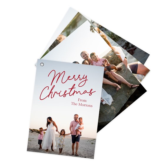 customizable text area with photo placeholder