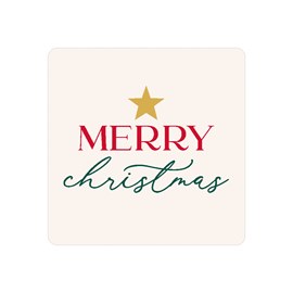 Merry Little Star - Envelope Seals