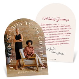 Season of Gratitude - Business Holiday Card