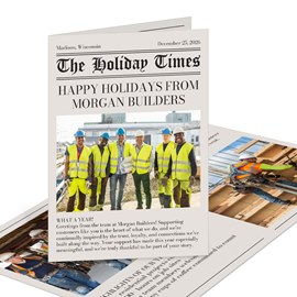 Holiday Times - Business Holiday Card