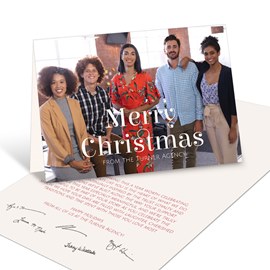 Contemporary Cheer - Business Holiday Card