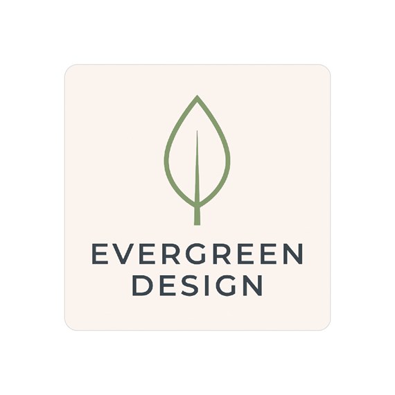 envelope seal with leaf design and text