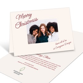 Simply Framed - Business Holiday Card