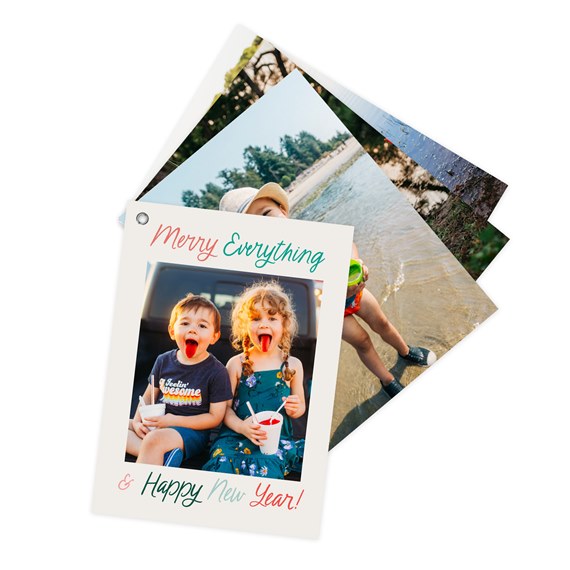 photo placeholder with festive text