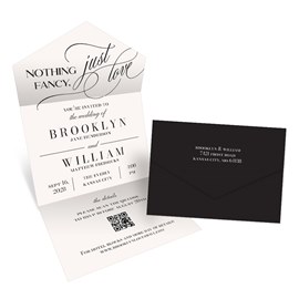 Nothing Fancy - Seal and Send Wedding Invitations