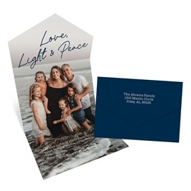 Light and Peace - Seal & Send Hanukkah Card