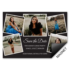 Senior Edit - Graduation Save the Date Magnet