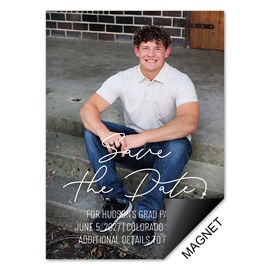 Dream Big - Graduation Save the Date Magnet