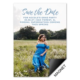 Achieve - Graduation Save the Date Magnet