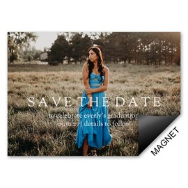 Senior Era - Graduation Save the Date Magnet
