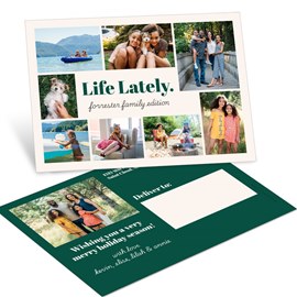 Life Lately - Christmas Postcard