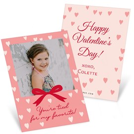 Tied with a Bow - Classroom Valentines
