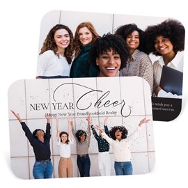 New Year Cheer - Business New Year Card