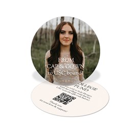 Simple Statement - Graduation Insert Card