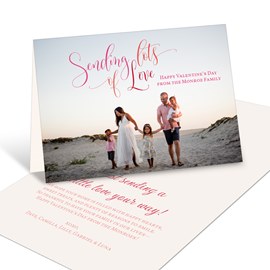 Sending Lots of Love - Valentine's Day Card