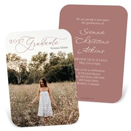 New Beginning - Graduation Invitations