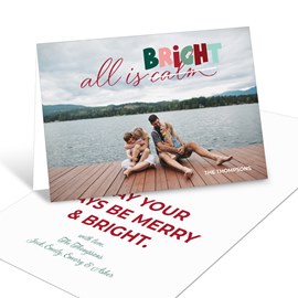 Bright Holidays - Christmas Card