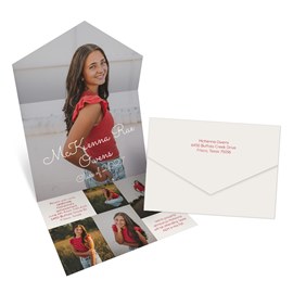 Scholastic Script - Seal & Send Graduation Invitations