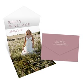 Timeless Classic - Seal & Send Graduation Announcements