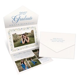 Future In Bloom - Seal & Send Graduation Invitations